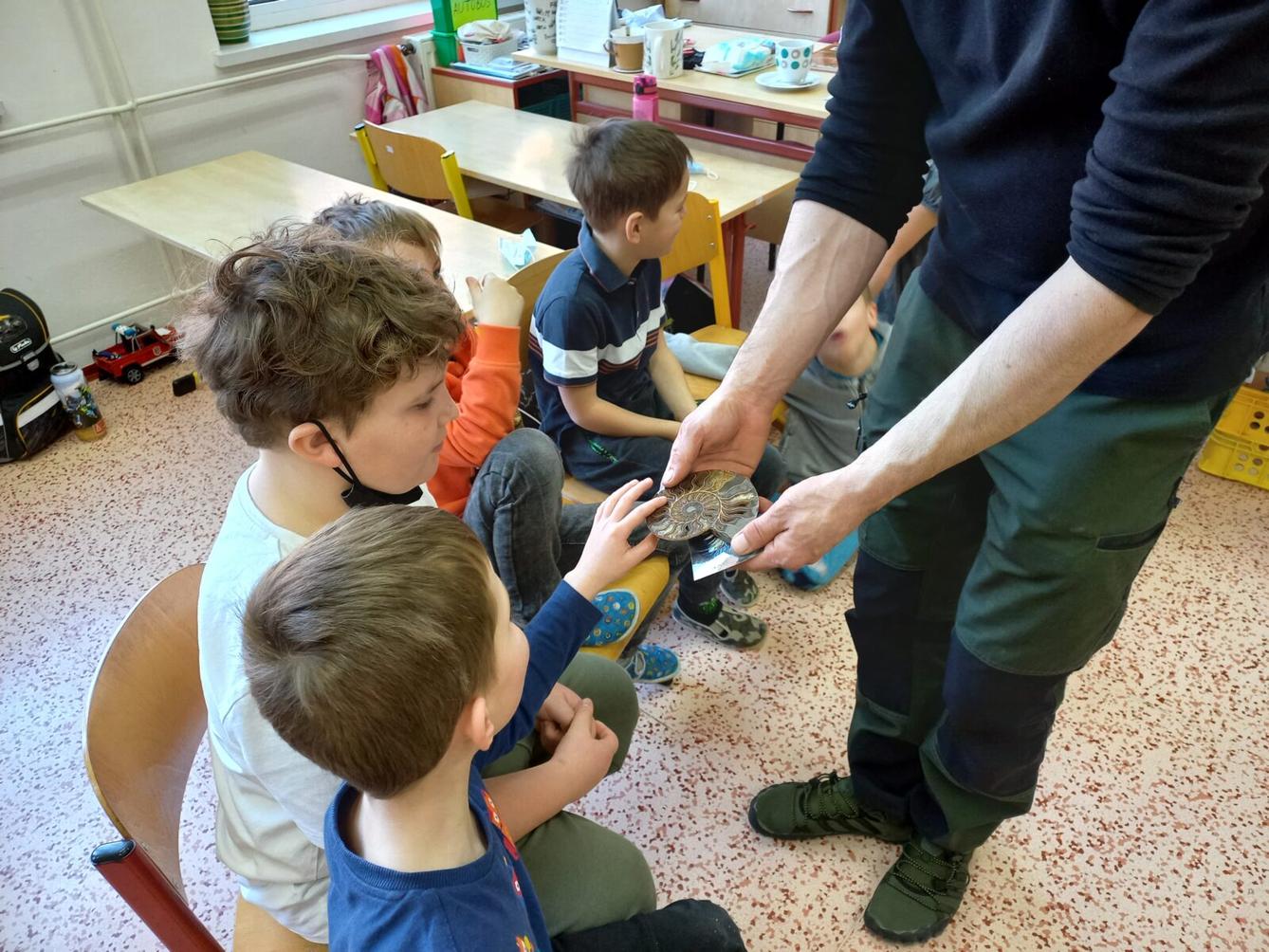 "Cesta do pravěku" v 1. třídě - 18