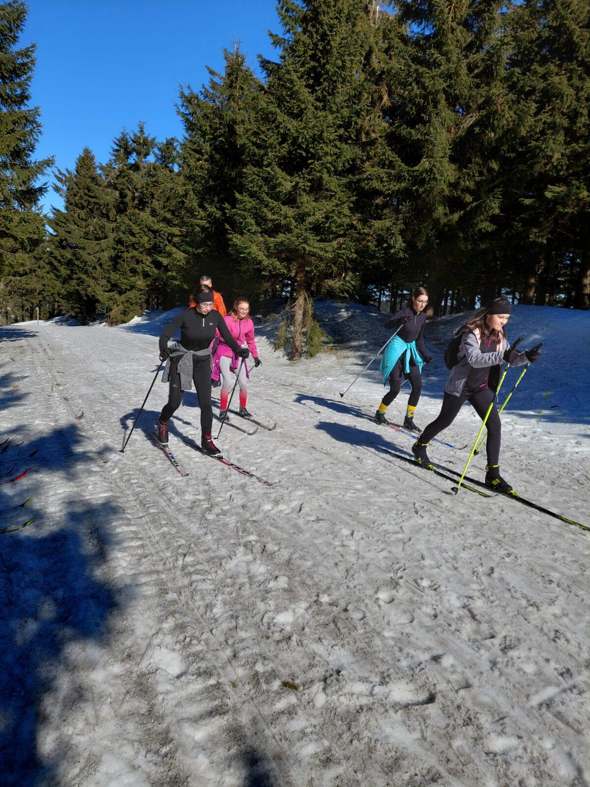 Lyžařský kurz Šerlišský mlýn - 1. den - 4