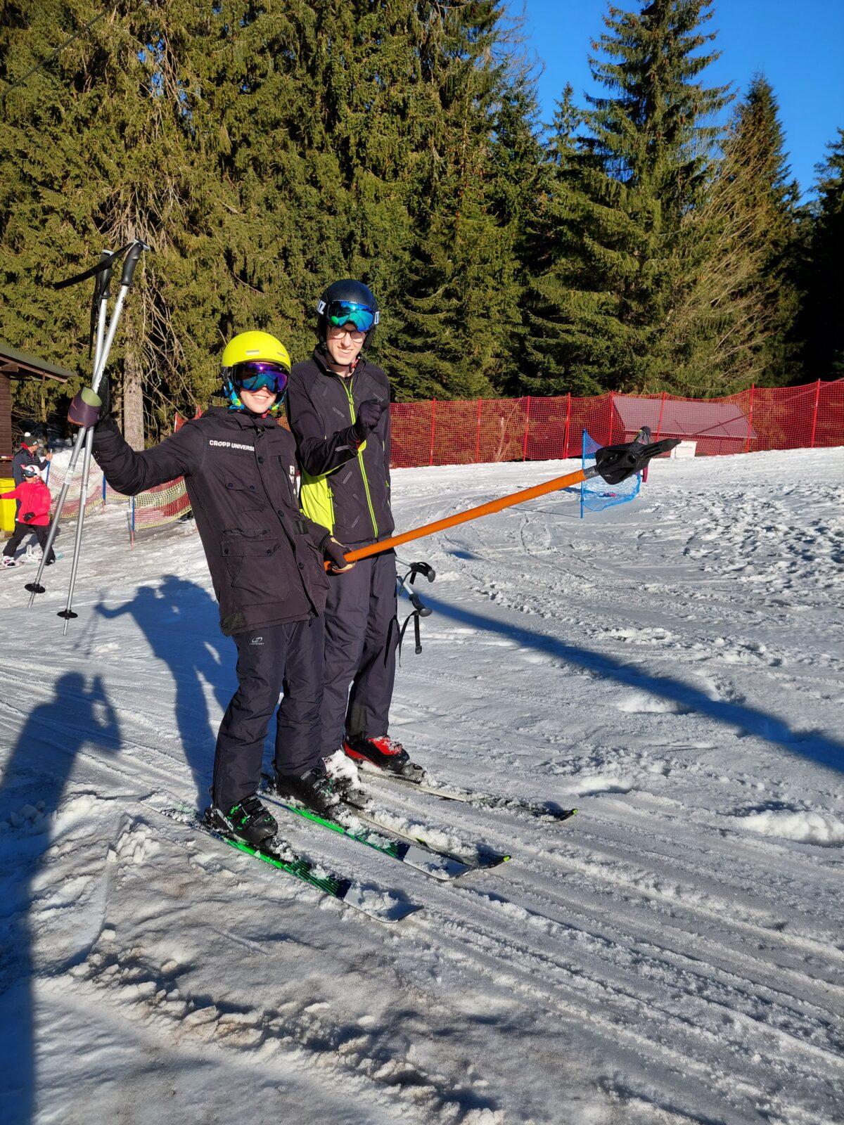 Lyžařský kurz Šerlich - 2. den - 6