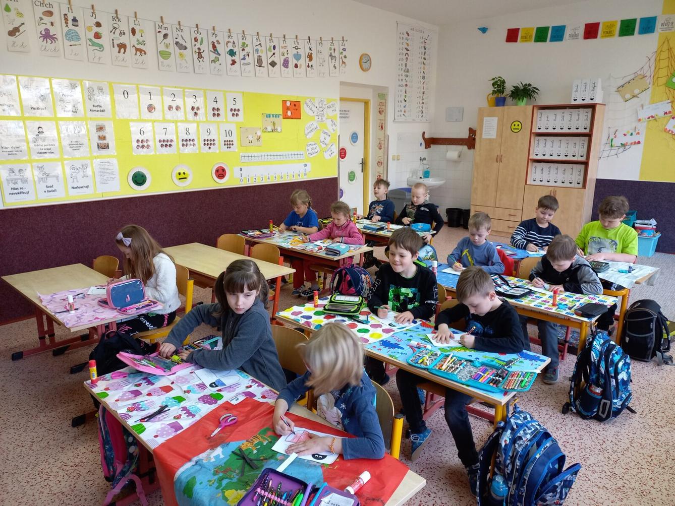 Tandemové tvoření v 1. třídě - 1