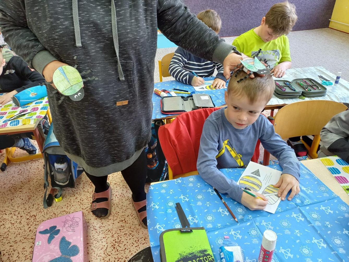 Tandemové tvoření v 1. třídě - 2