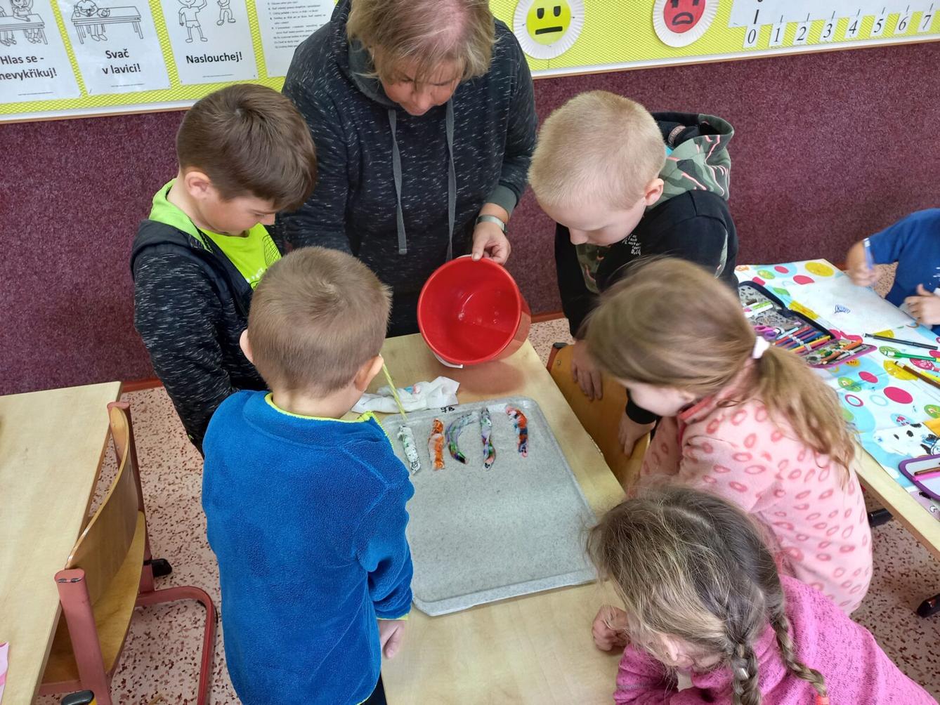 Tandemové tvoření v 1. třídě - 8