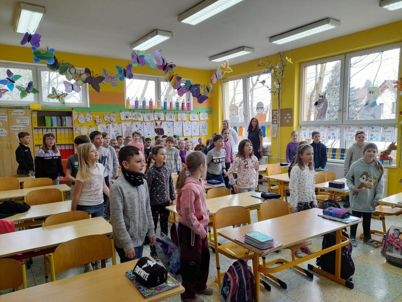 Předškoláčci u nás ve škole na prvním stupni - 11