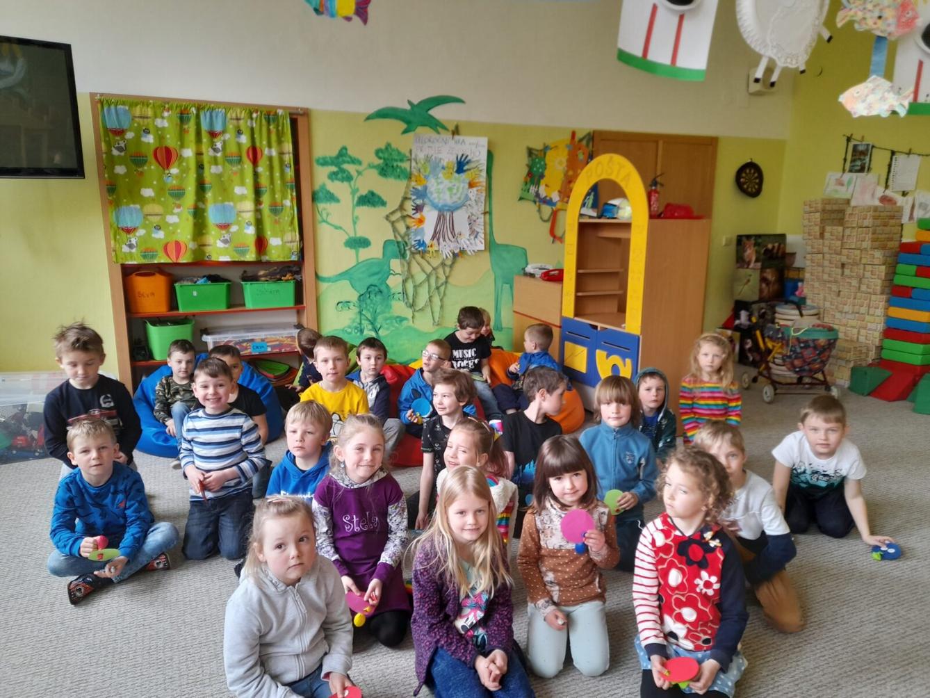 Předškoláčci u nás ve škole na prvním stupni - 15