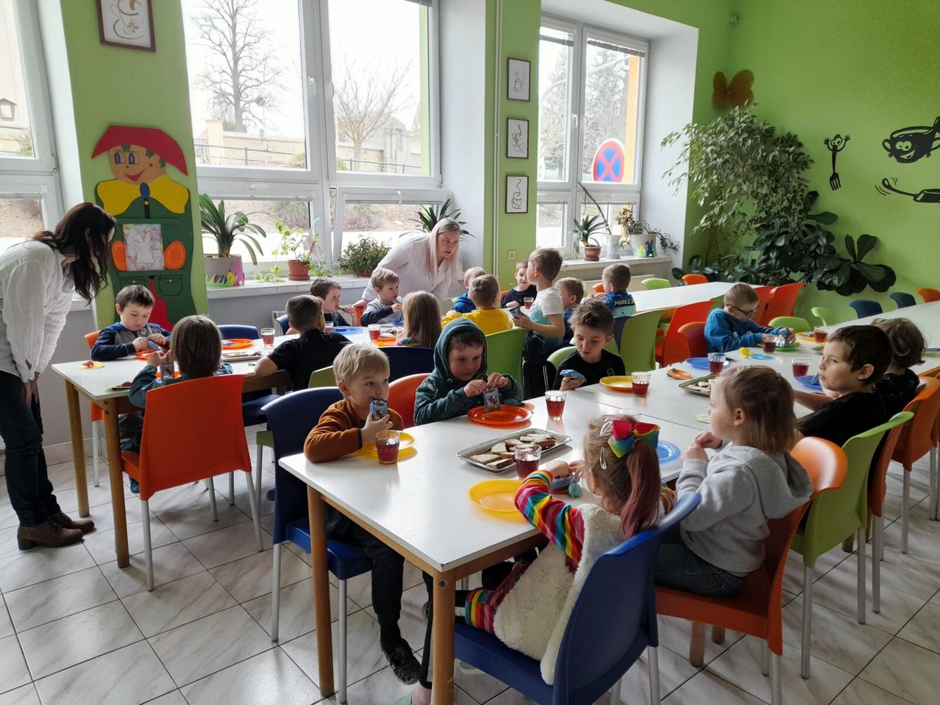 Předškoláčci u nás ve škole na prvním stupni - 16