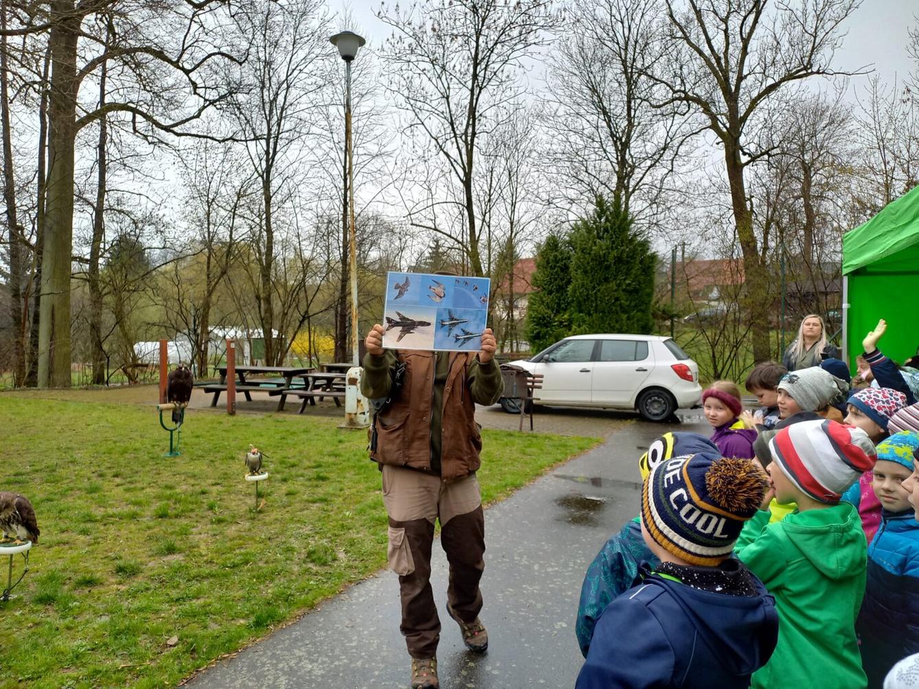 Ukázka dravců na 1. stupni - 5