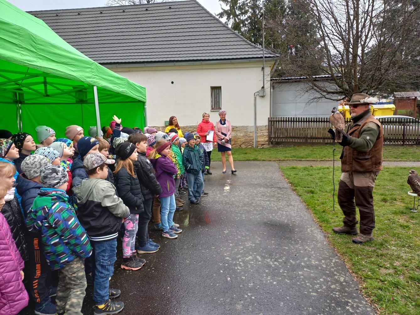 Ukázka dravců na 1. stupni - 6