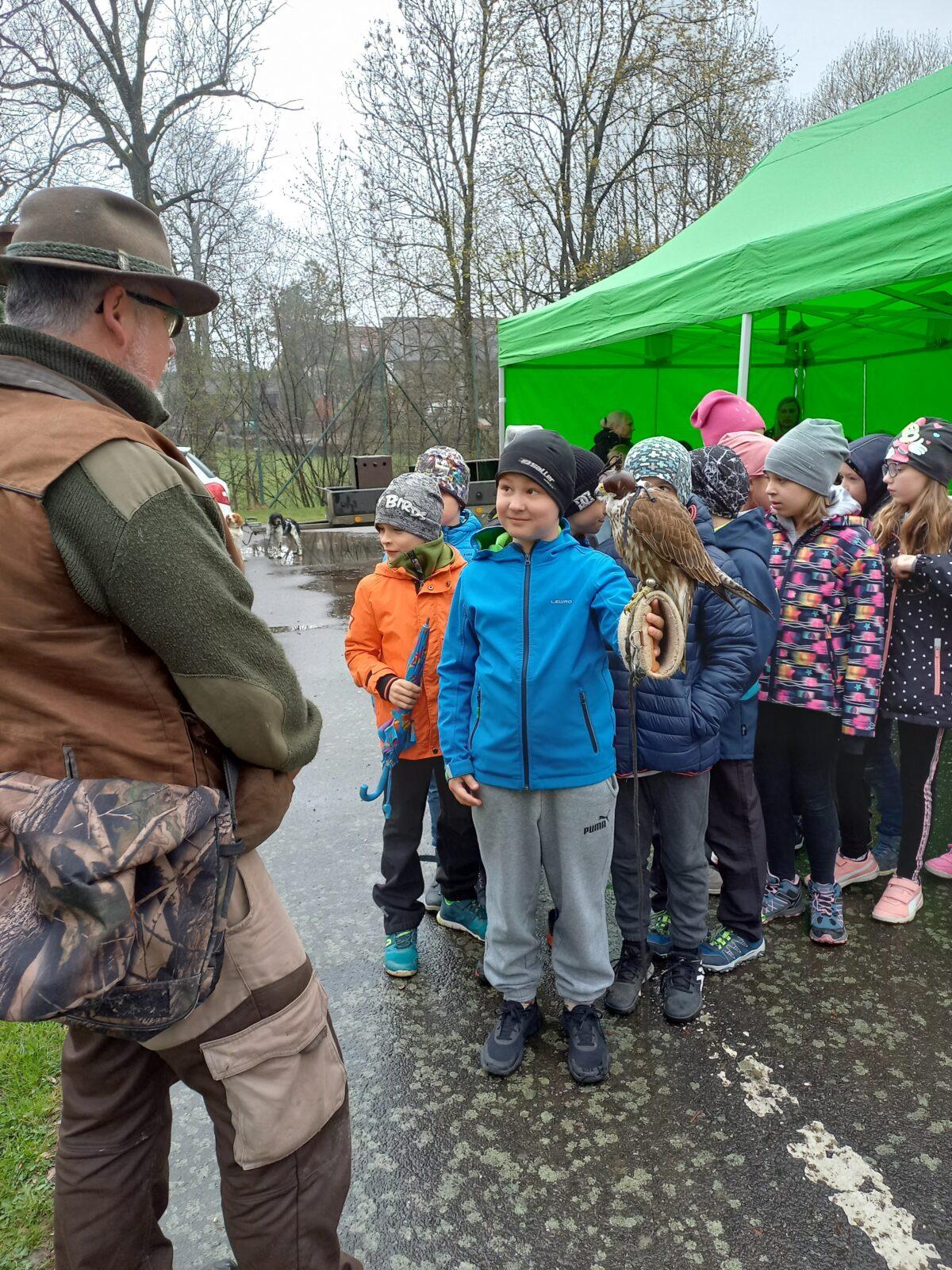Ukázka dravců na 1. stupni - 14
