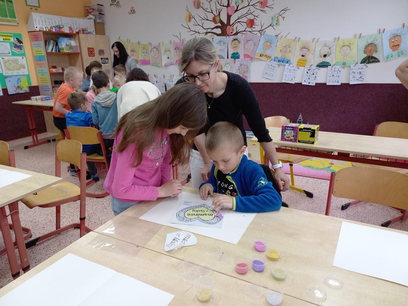 Odpoledne pro maminky v 1. a 5. třídě - 20