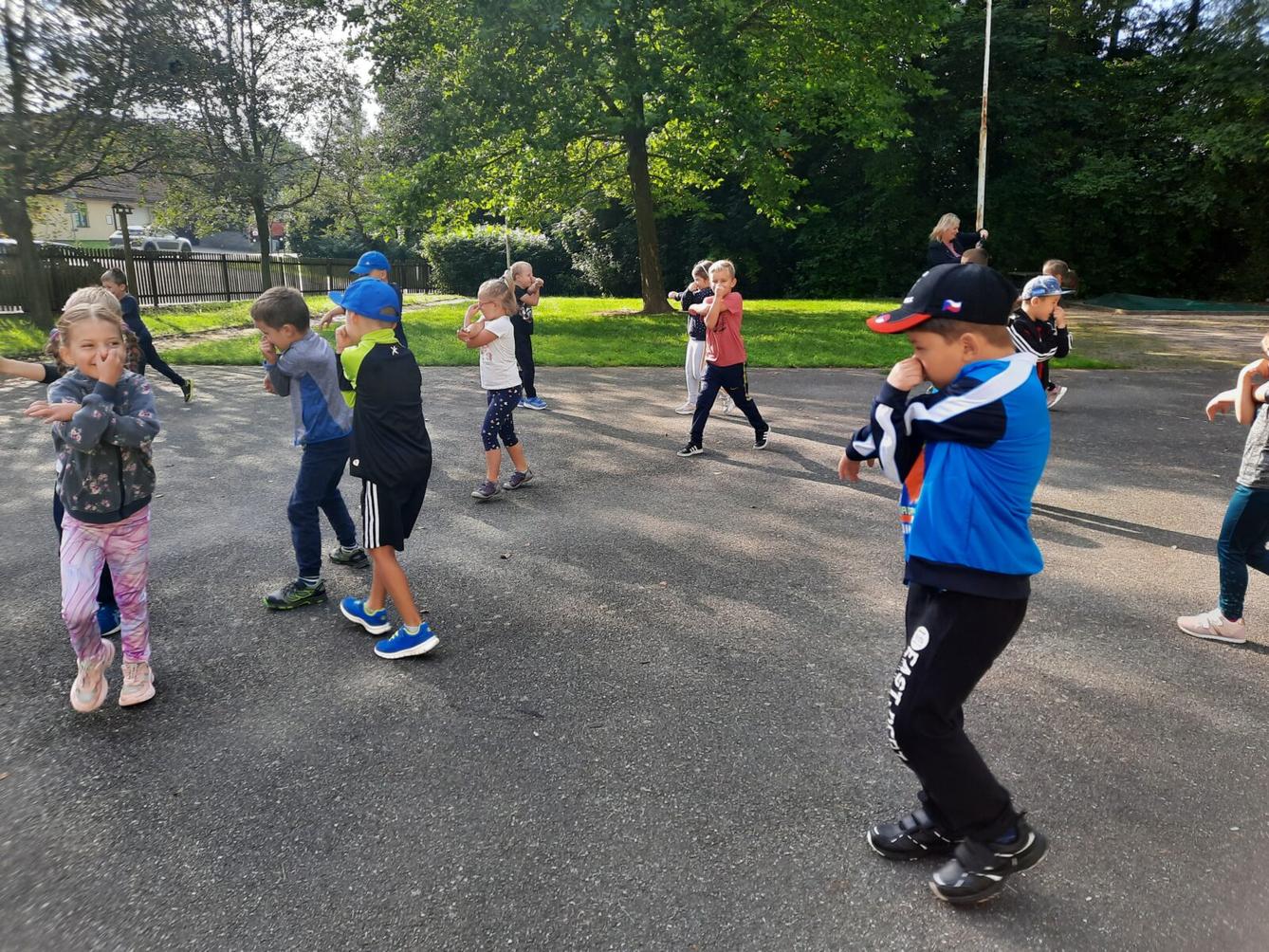 Společné sportování prvňáčků - 1