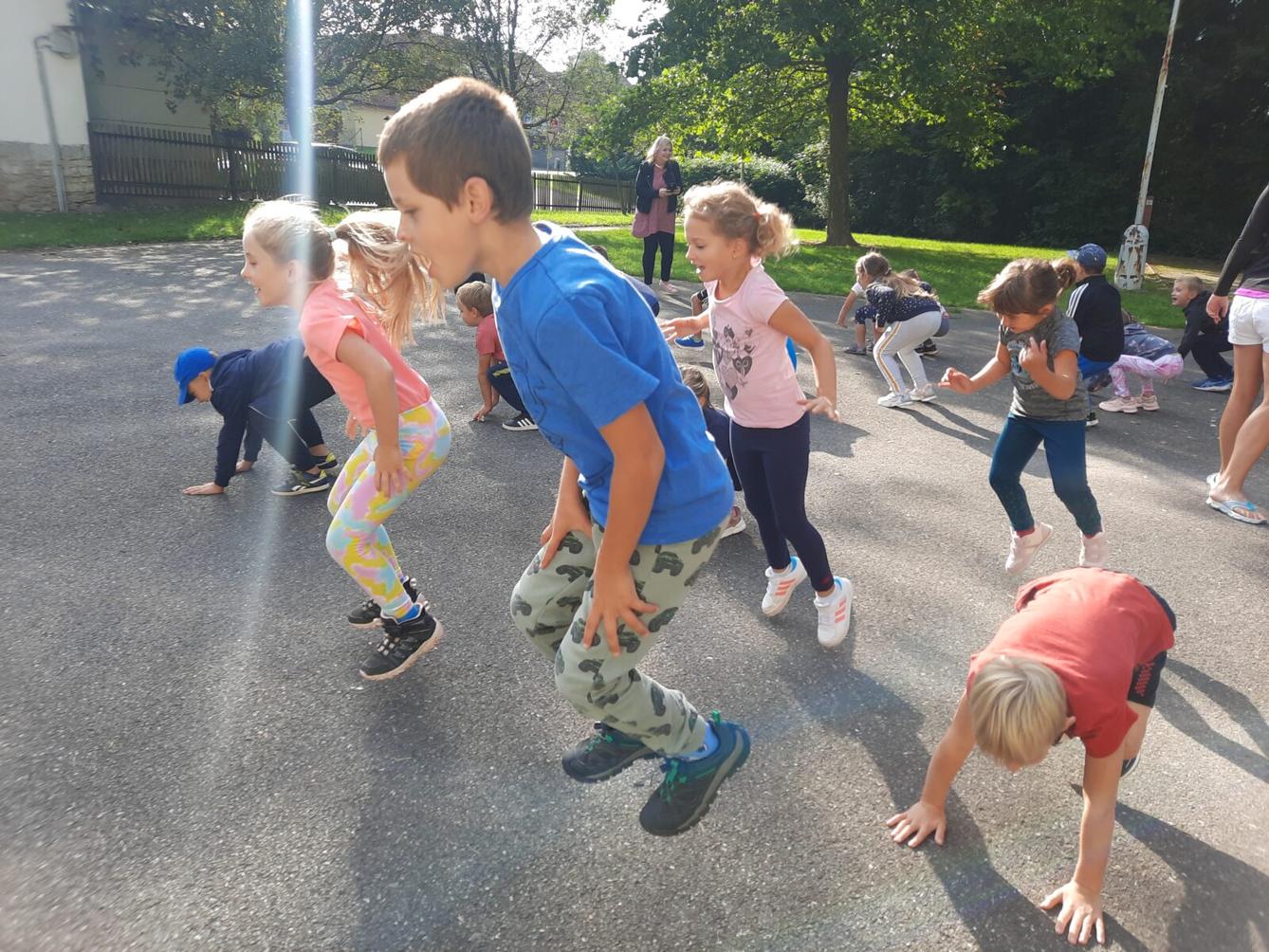 Společné sportování prvňáčků - 2