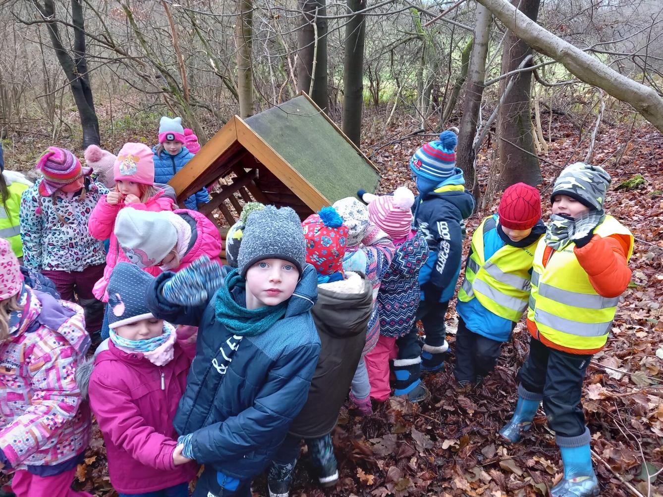 Krmení zvířátek aneb s kaštánky do lesa - 4