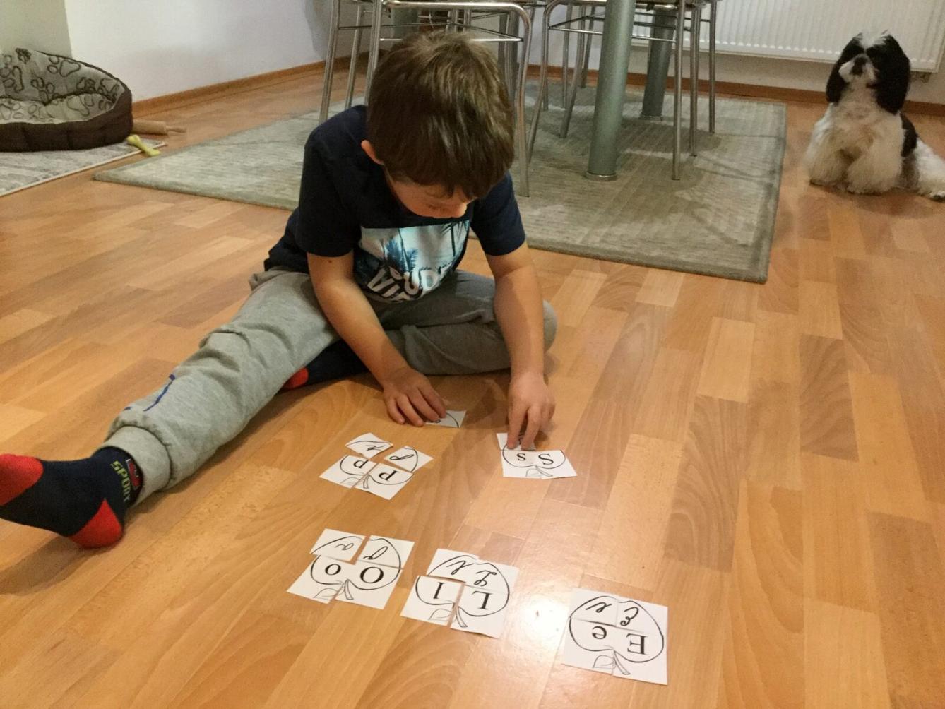 24. 10. Distanční výuka v 1. třídě - 3