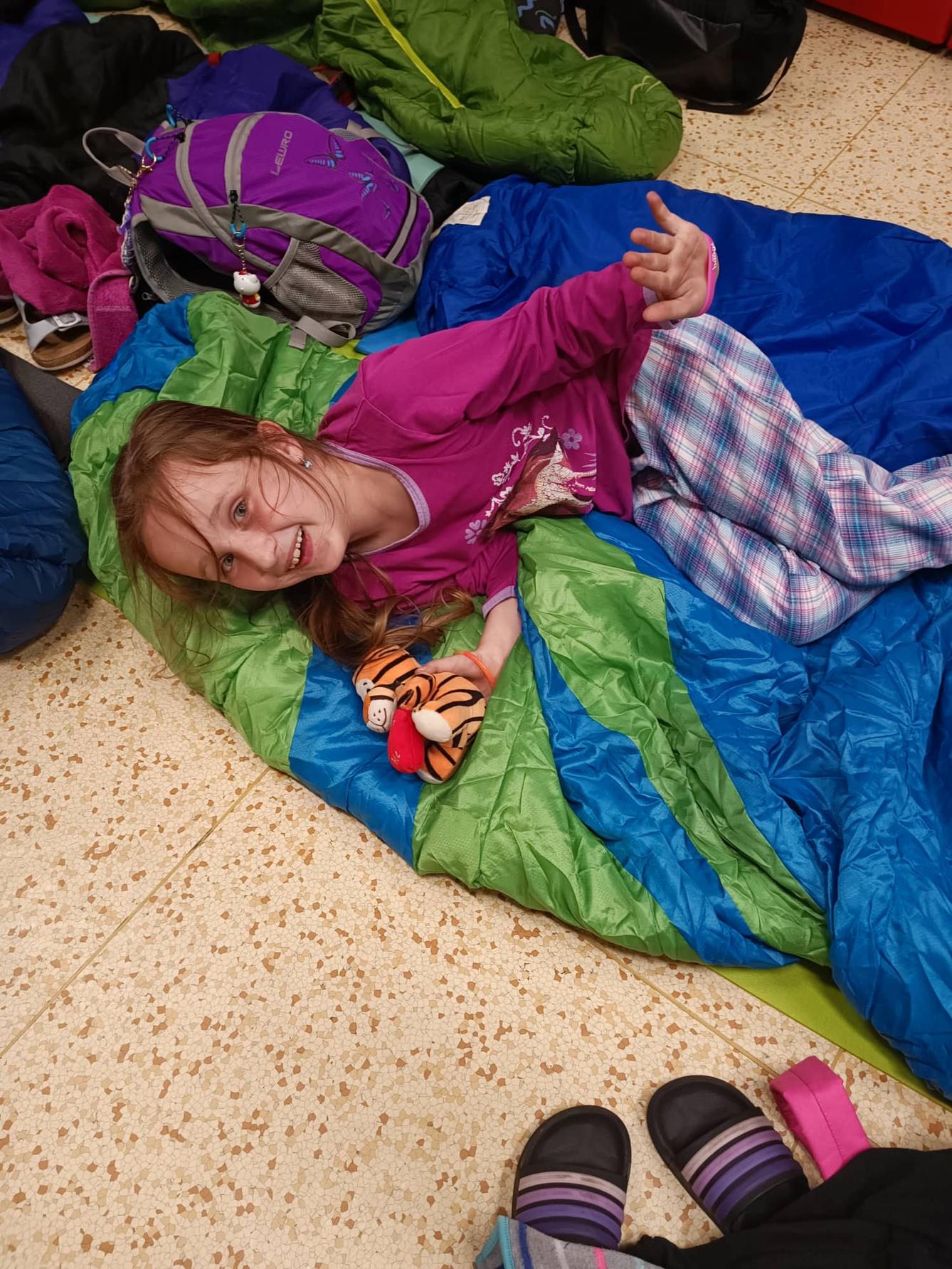 Spaní ve škole - družinka - 2