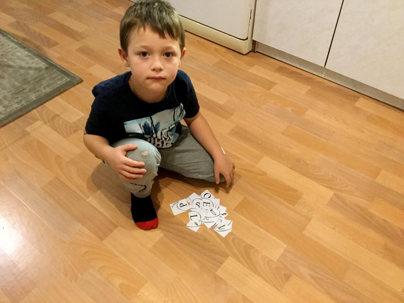 24. 10. Distanční výuka v 1. třídě - 4