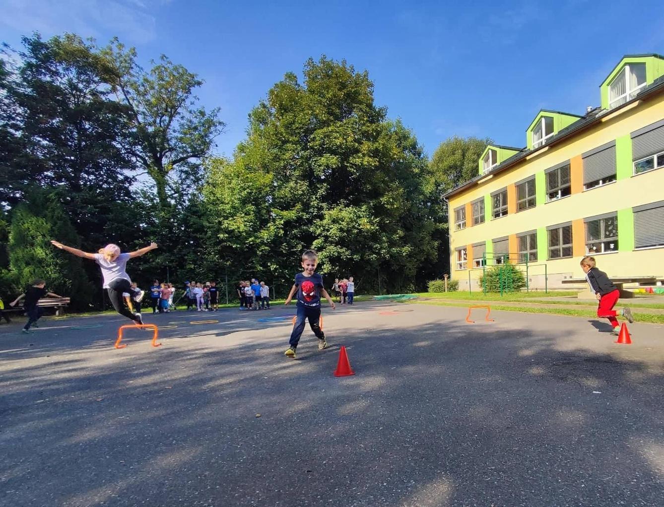 Společné sportování prvňáčků - 8