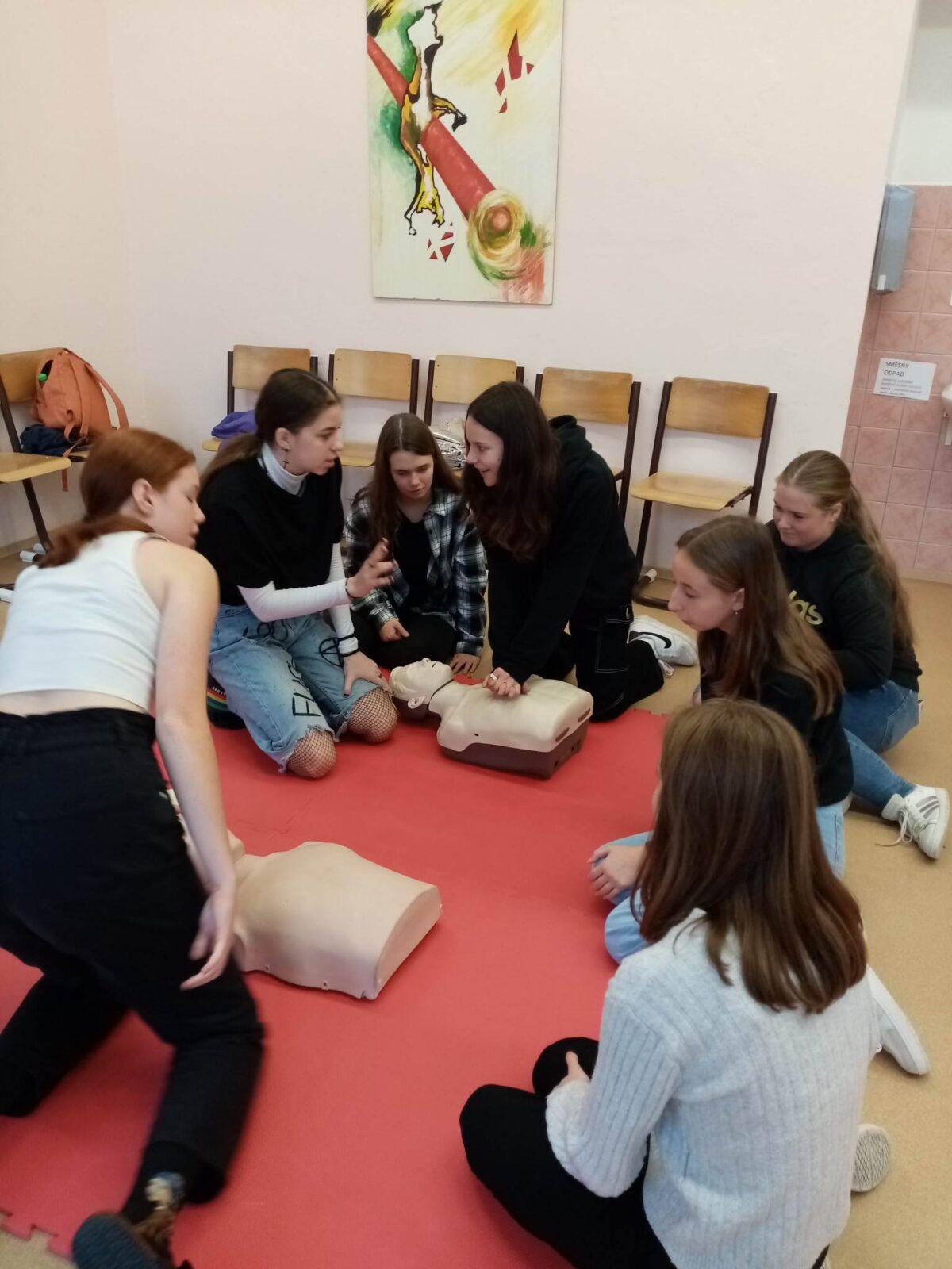 Účast deváťaček na ZDRAVOhrátkách - 9