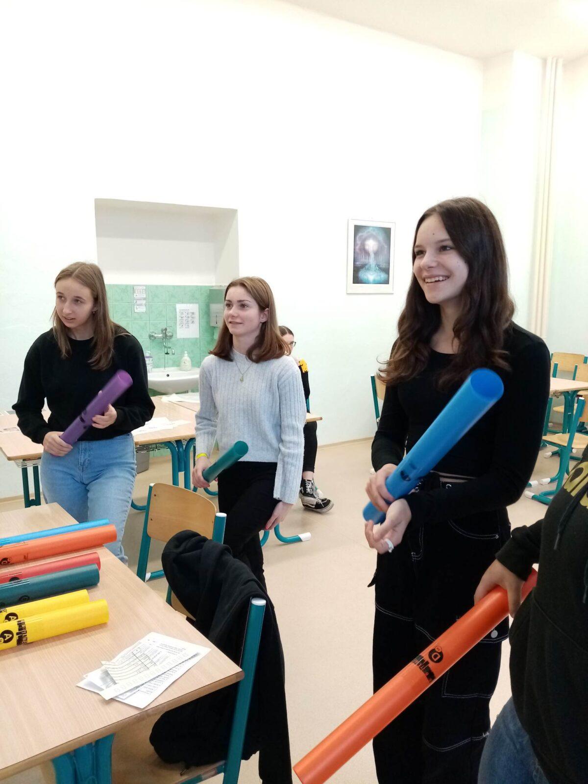 Účast deváťaček na ZDRAVOhrátkách - 14