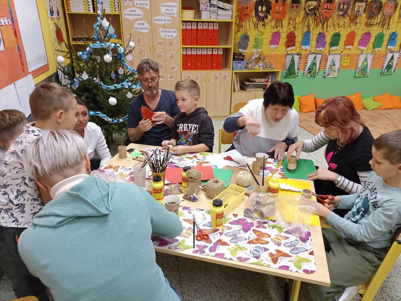 Tvoření na Jarmark v 1.A - 1
