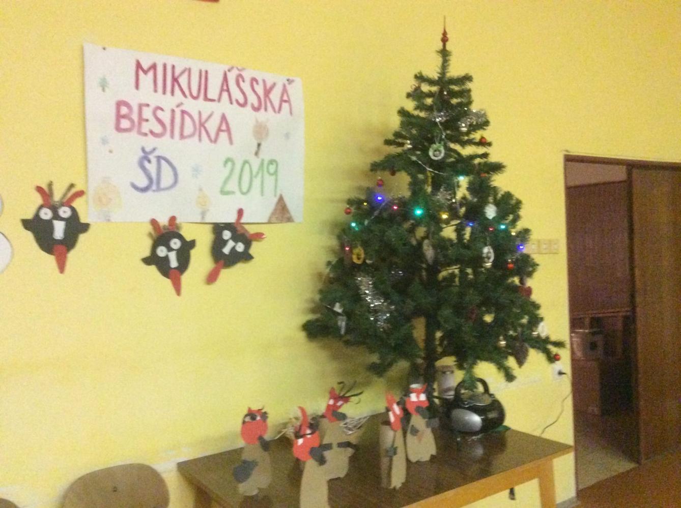 Mikulášská besídka školní družiny 2019 - 2