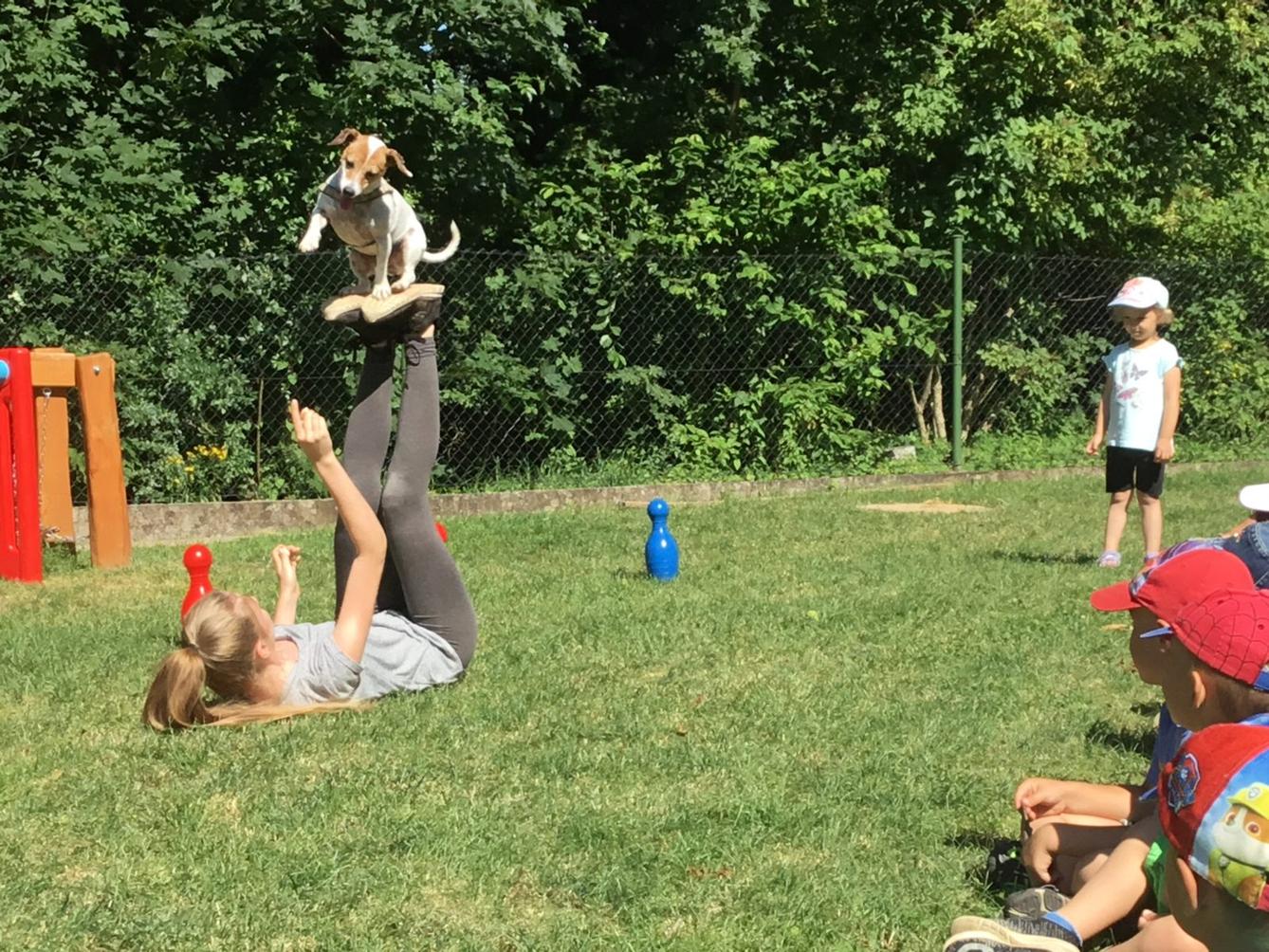 Vzpomínka na prázdniny - cvičení s pejskem - 5