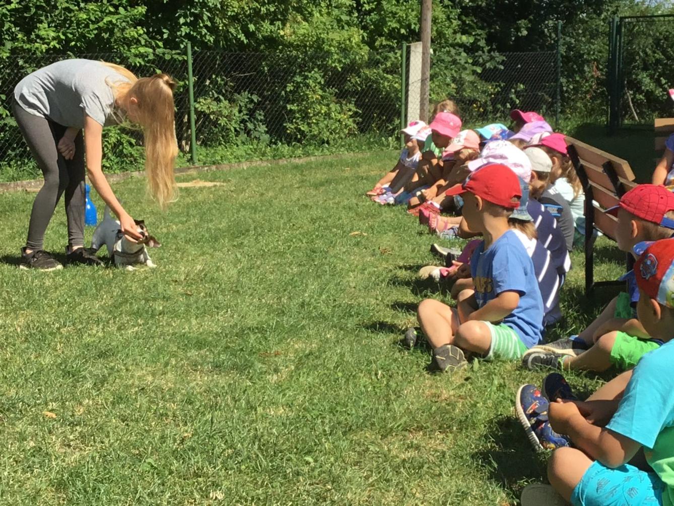Vzpomínka na prázdniny - cvičení s pejskem - 6