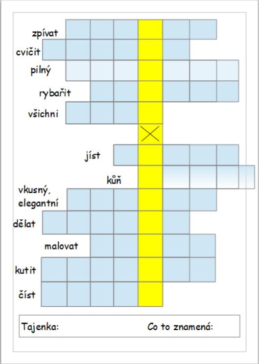 Procvičování slovíček v distanční výuce v 8. a 9. třídě - 12