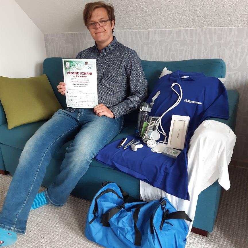 Úspěch žáka naší školy - 1