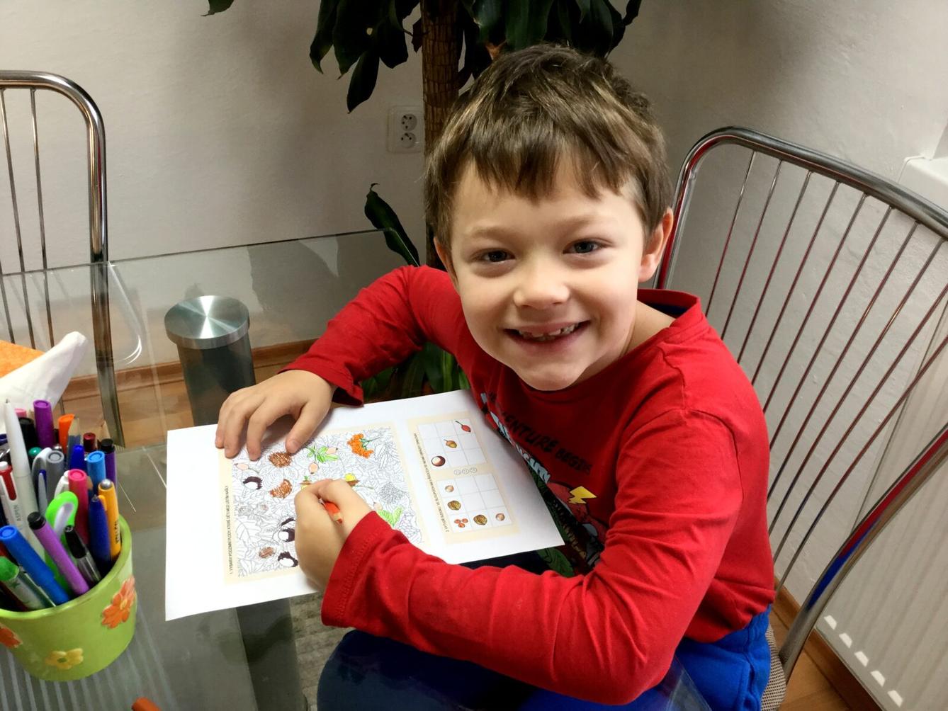 16. 11. distanční výuka v 1. třídě - 5