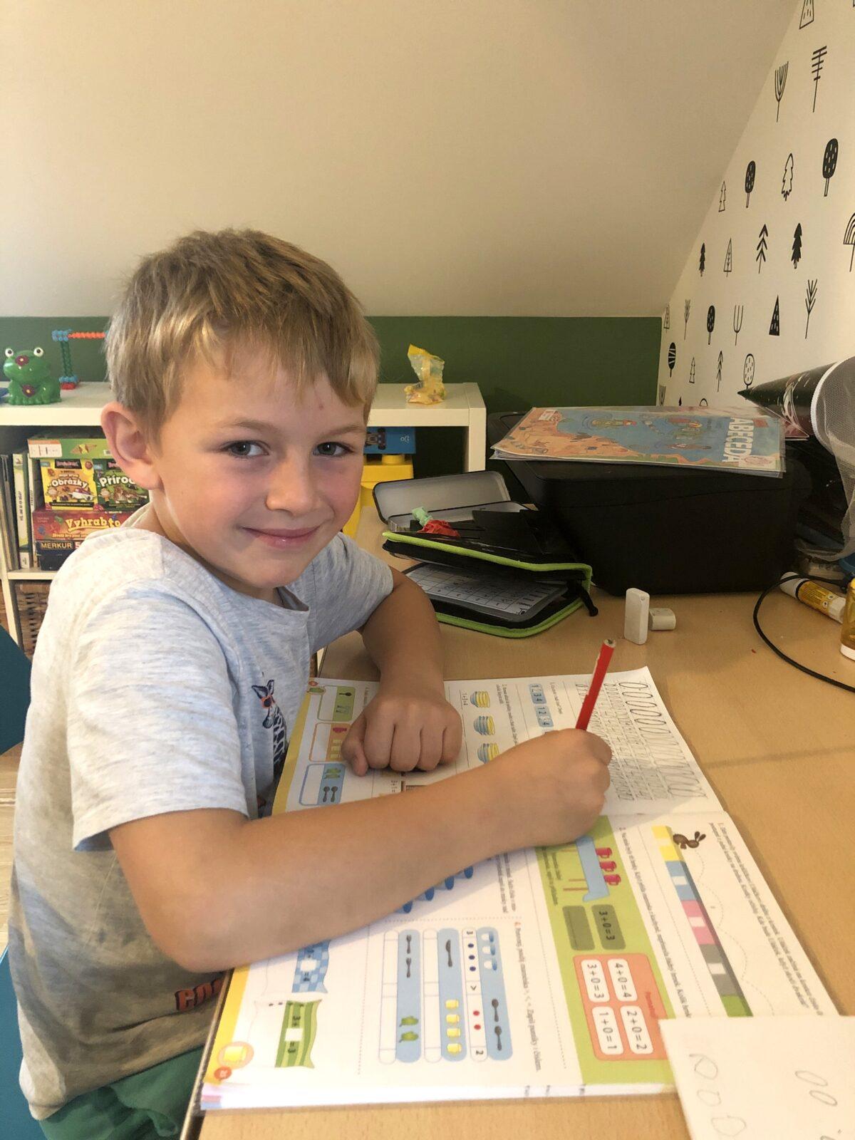 7. 11. distanční výuka v 1. třídě - 16