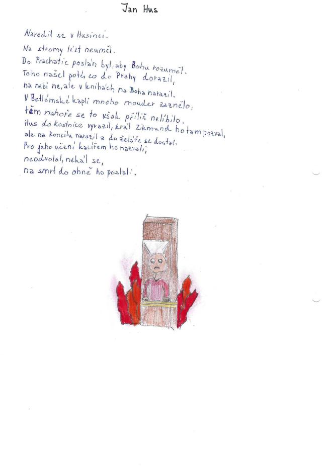 Husité v básničkách našich sedmáků - 2