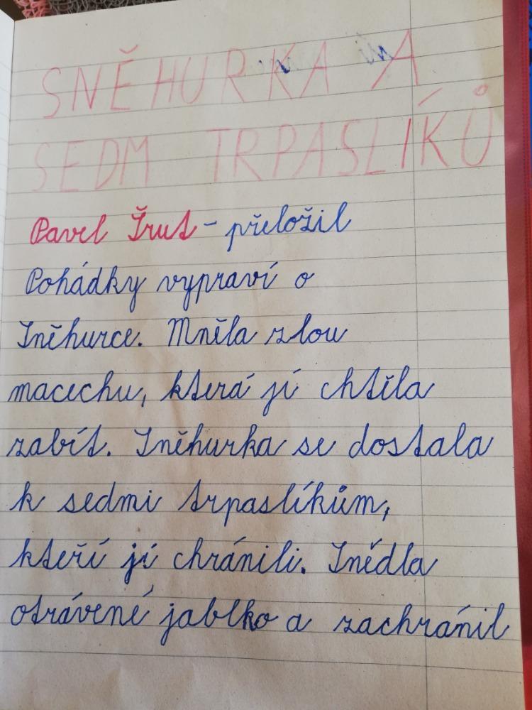 Výstupy druháčků z domácího i školního učení 30. 5. - 1