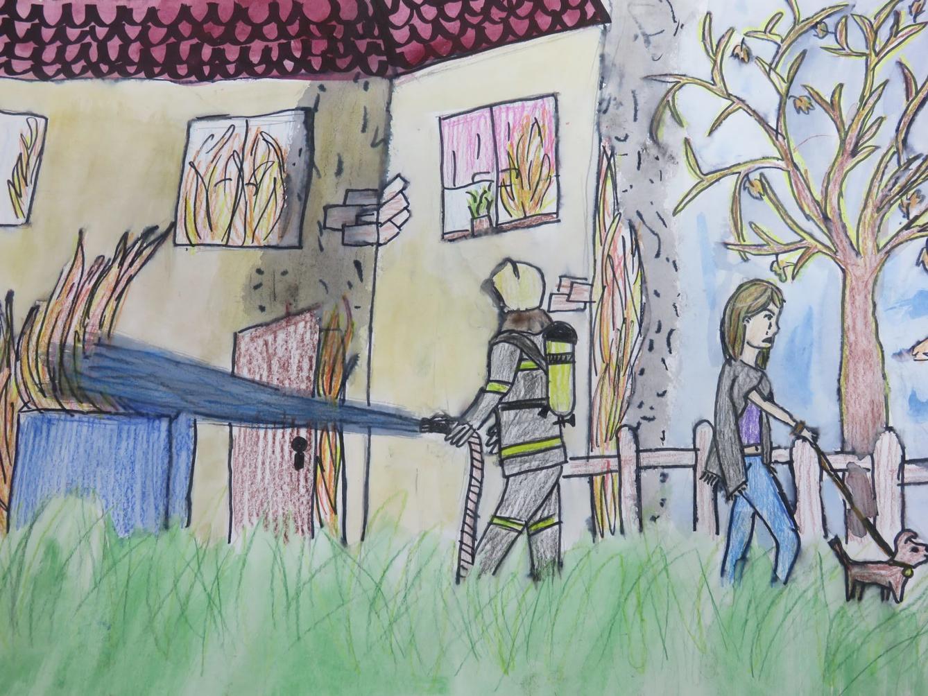 Požární ochrana očima dětí 2018 - školní kolo - 1