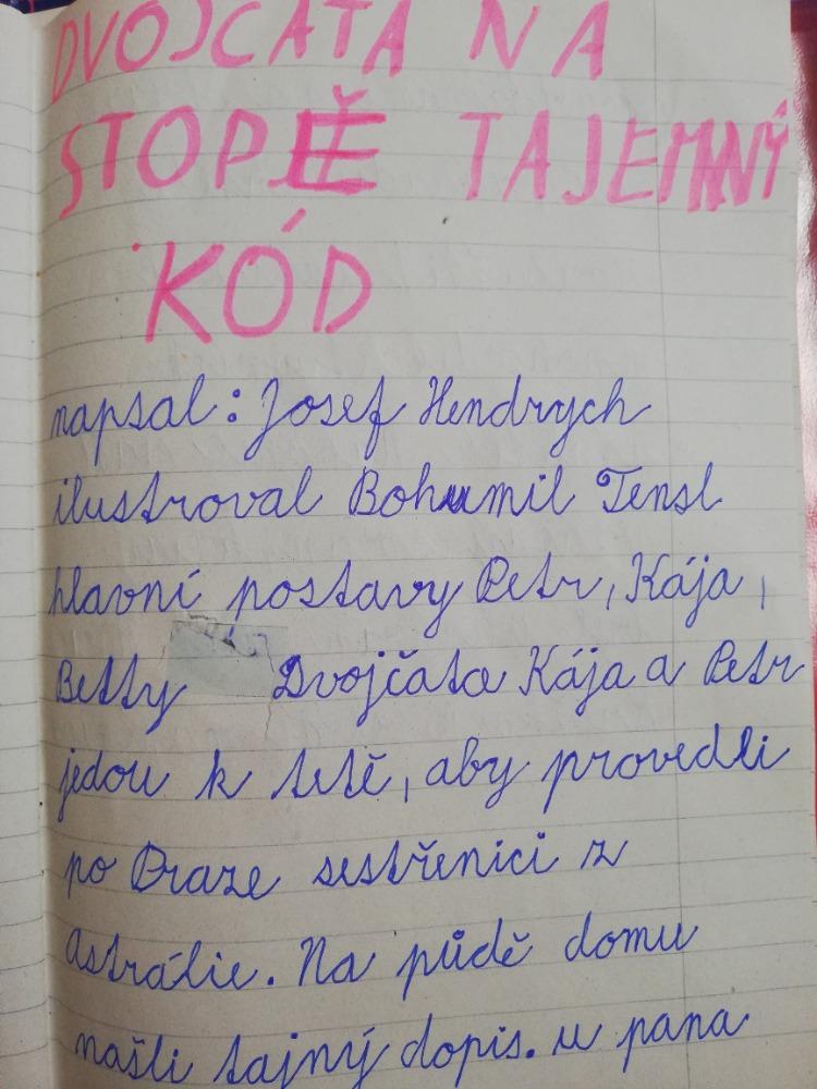 Distanční výuka ve třetí třídě 16. 4. - 2