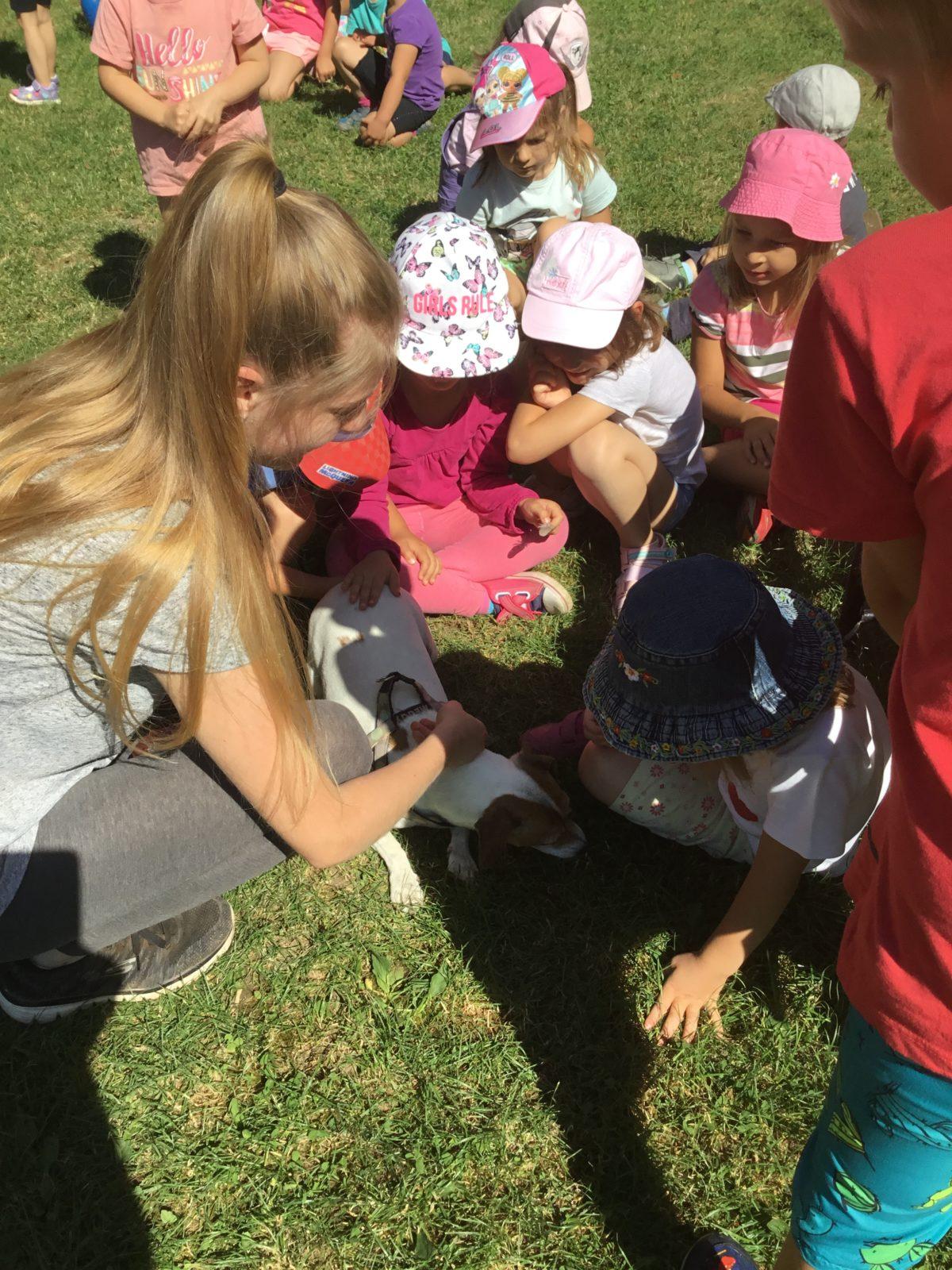 Vzpomínka na prázdniny - cvičení s pejskem - 17