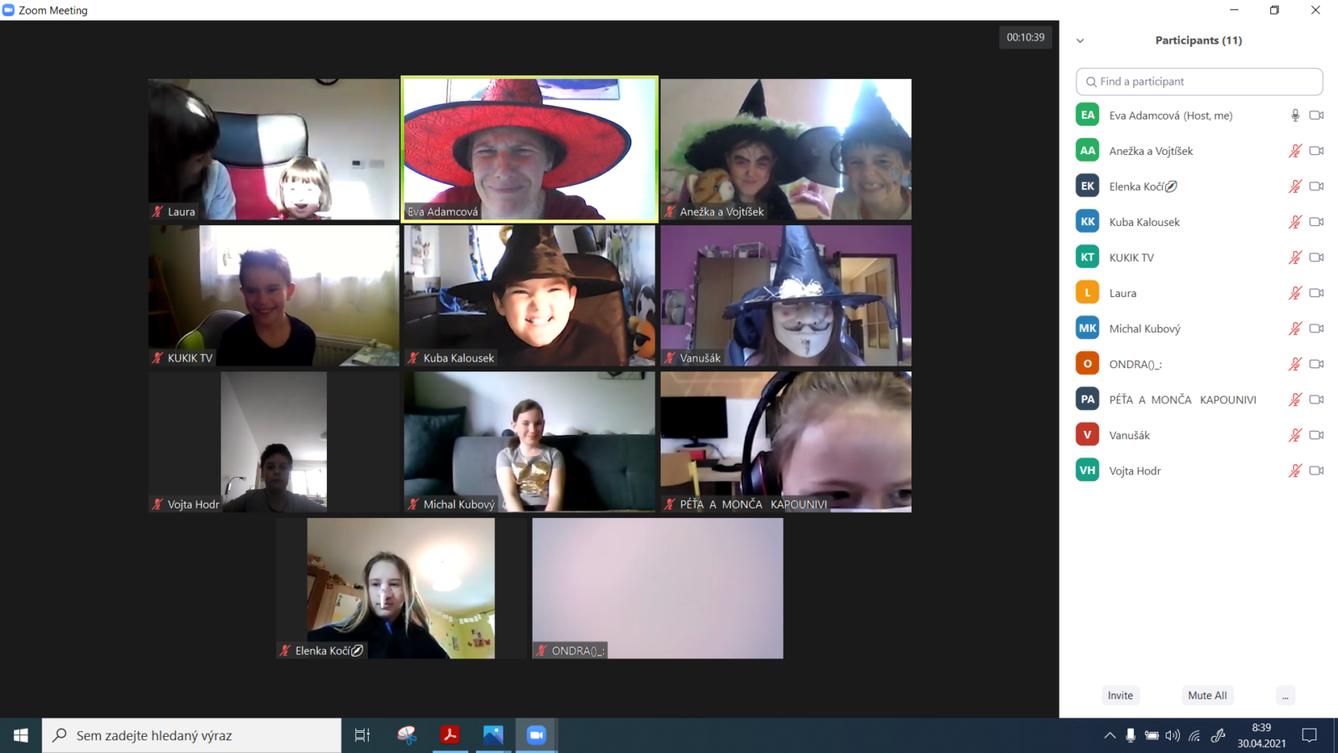 Distanční výuka ve třetí třídě 30. 4. - 3