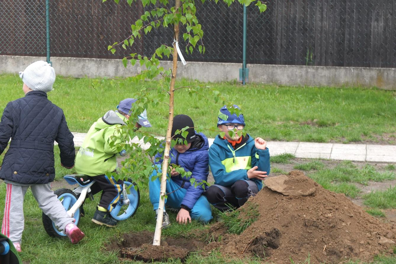 Sázení keříků s rodiči - 44