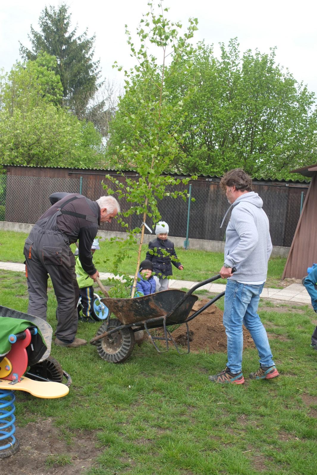 Sázení keříků s rodiči - 45