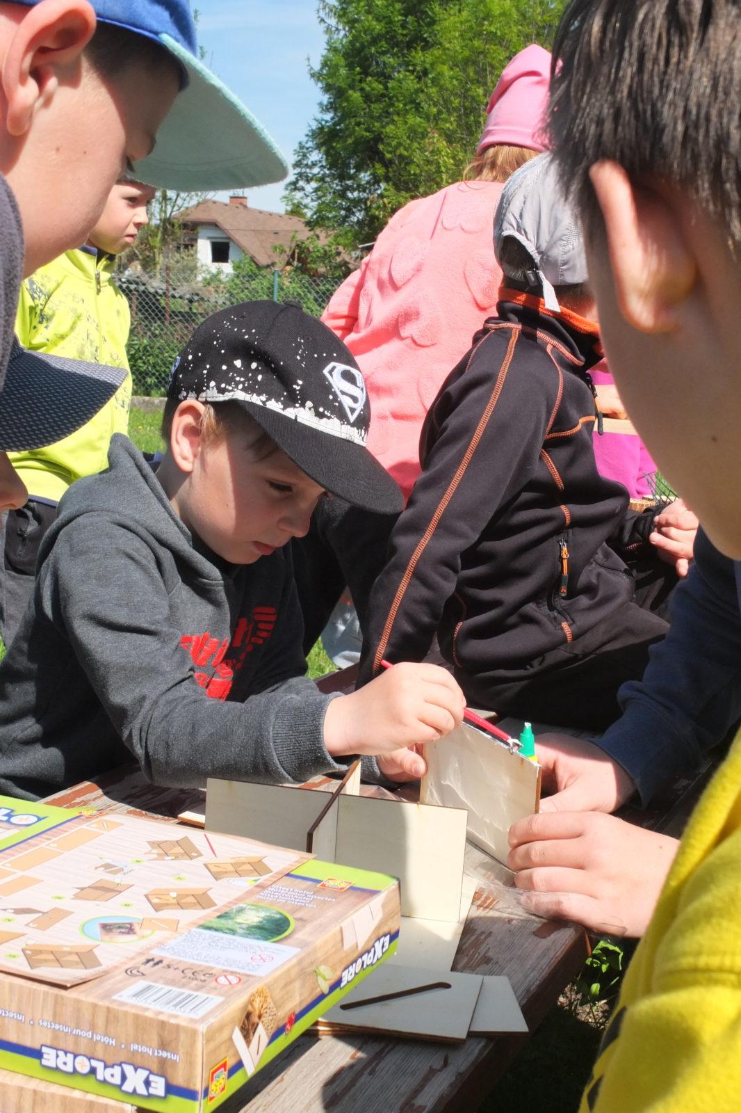 Tvorba hmyzích domečků s deváťáky - 15