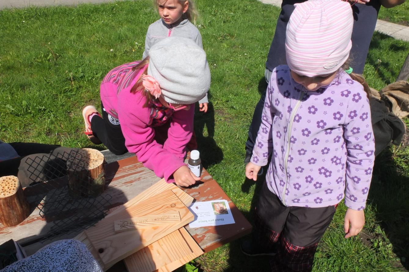 Tvorba hmyzích domečků s deváťáky - 21