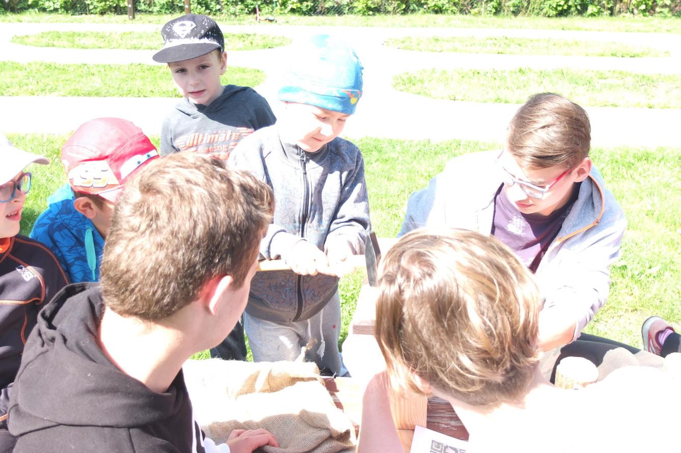 Tvorba hmyzích domečků s deváťáky - 27