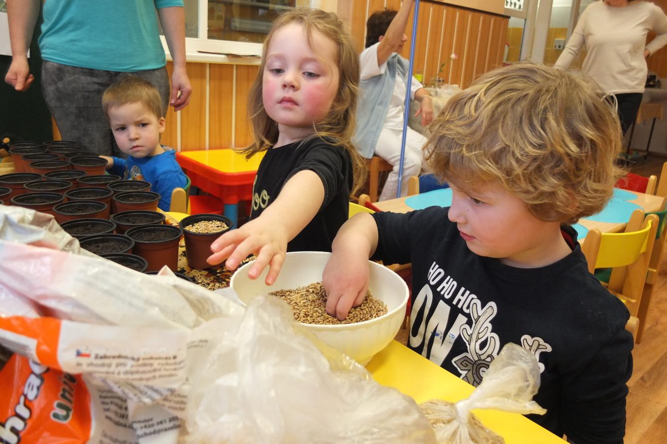 Jaro 2018, setí semínek a příprava na Velikonoce - 9