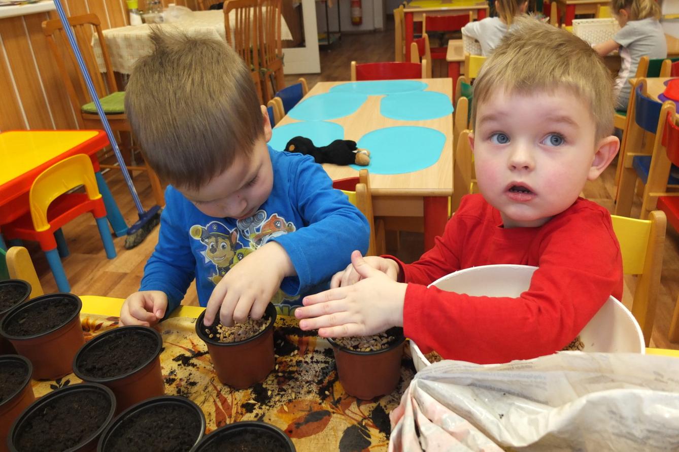 Jaro 2018, setí semínek a příprava na Velikonoce - 11