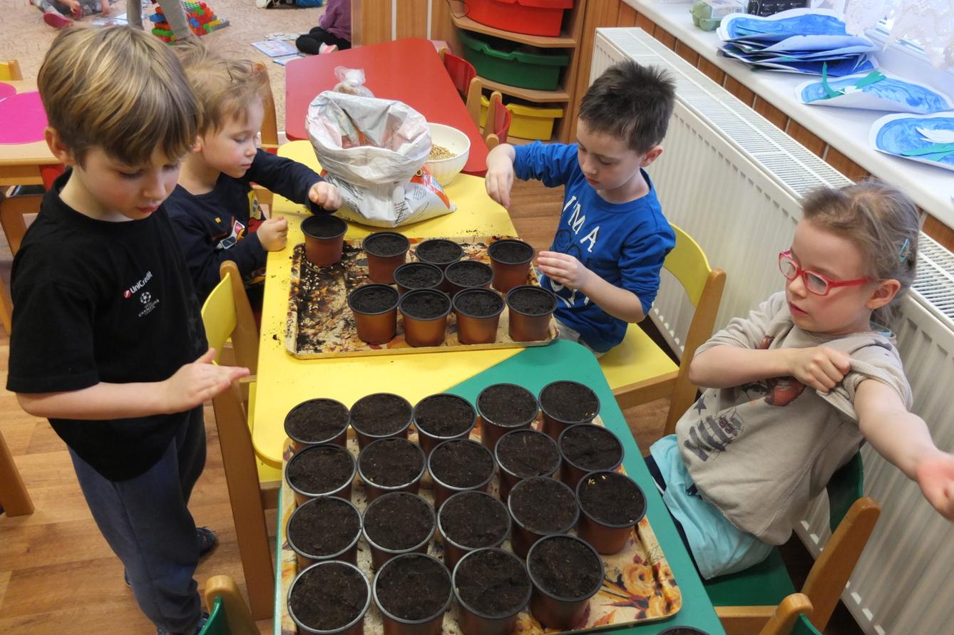 Jaro 2018, setí semínek a příprava na Velikonoce - 21