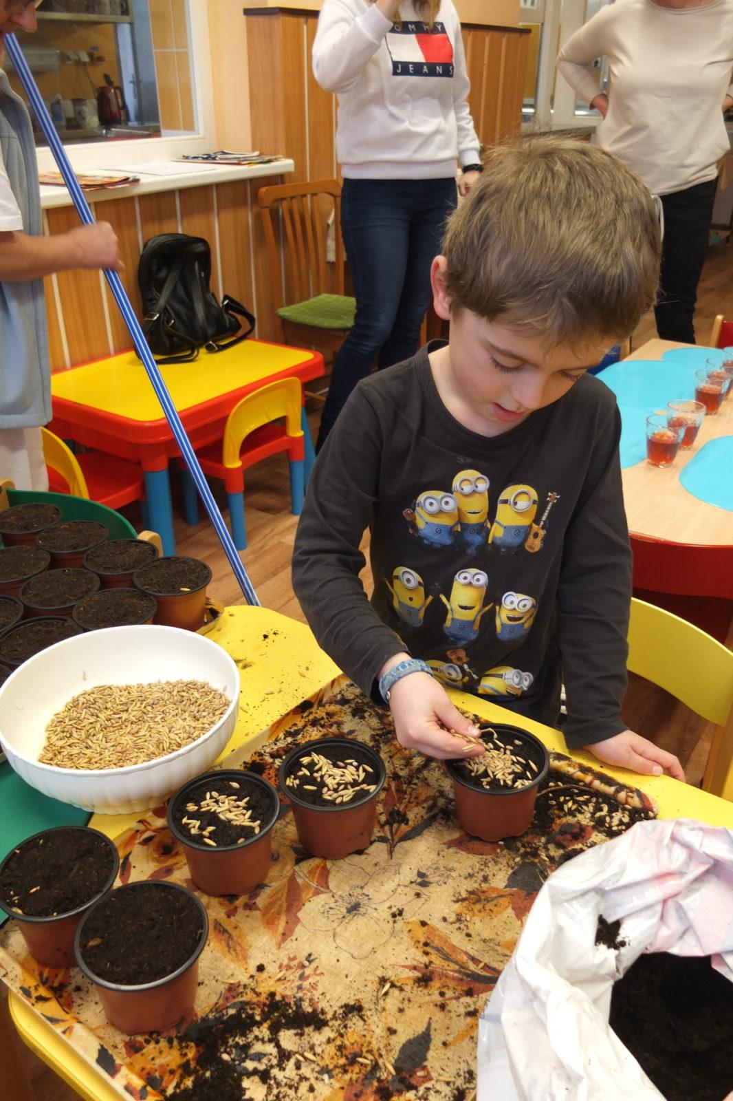 Jaro 2018, setí semínek a příprava na Velikonoce - 30