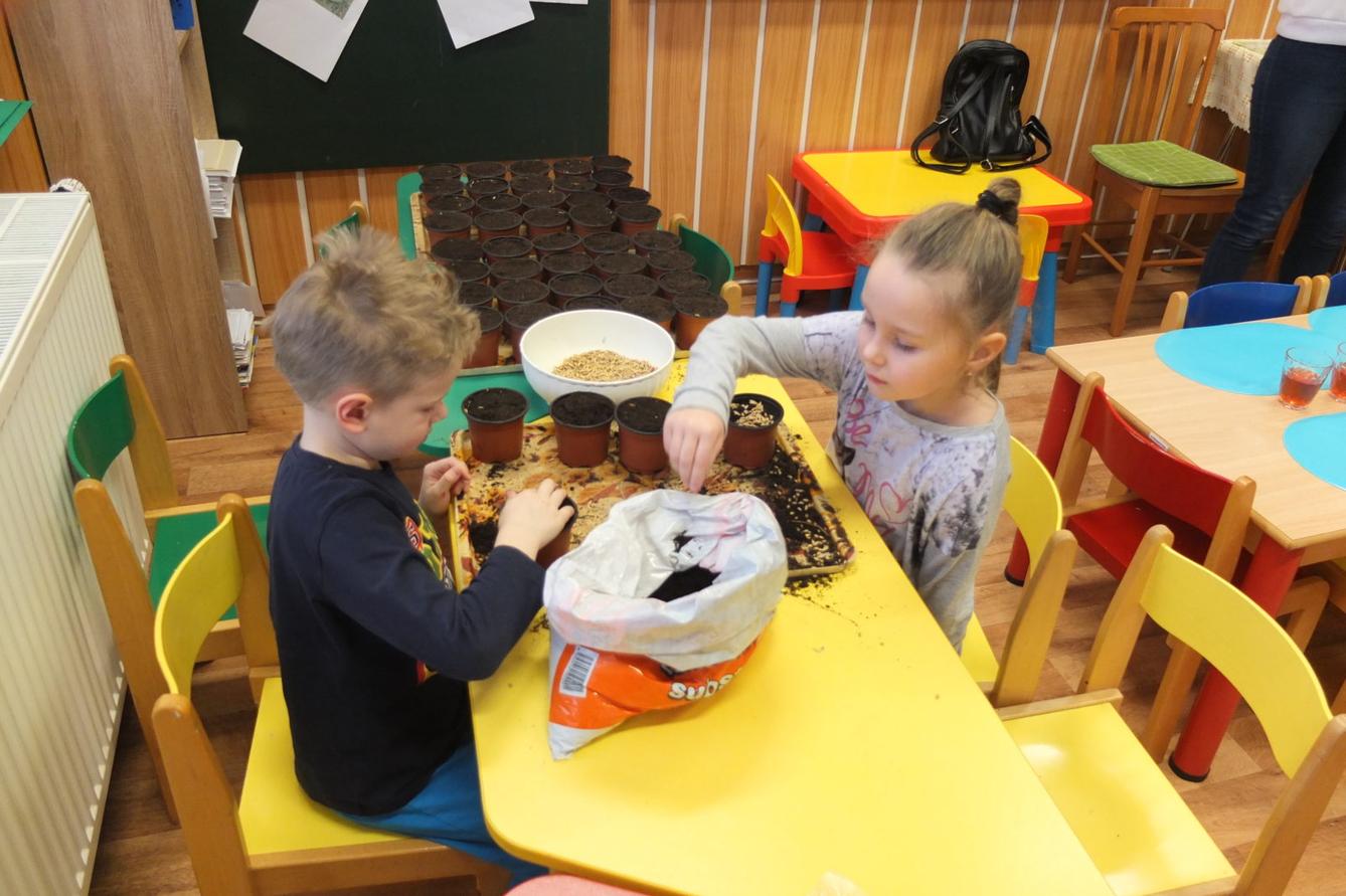 Jaro 2018, setí semínek a příprava na Velikonoce - 32