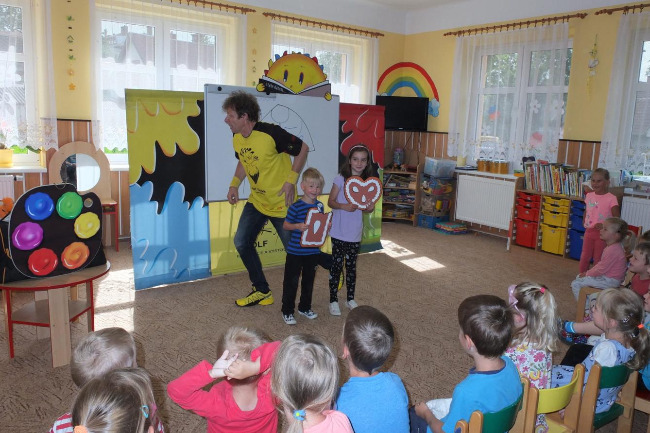 Ilustrátor Adolf Dudek v naší MŠ a loučení s předškoláky - 23