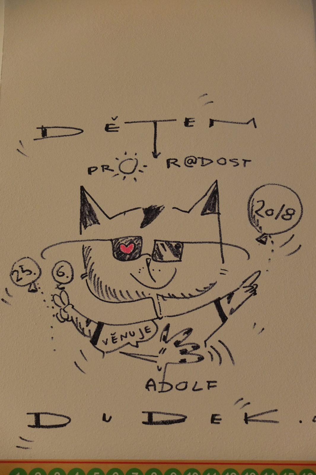 Ilustrátor Adolf Dudek v naší MŠ a loučení s předškoláky - 37