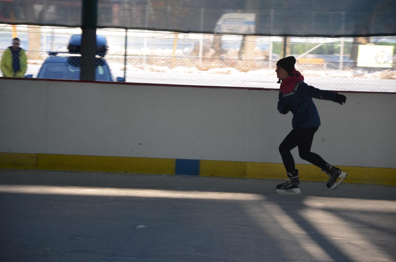 Vánoční bruslení II. stupně - 21