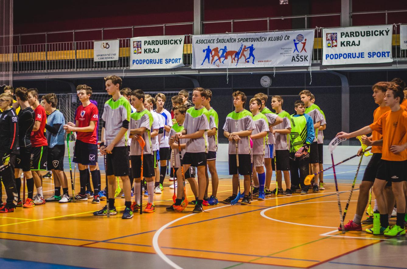 Florbalisté na kraji objektivem Katky Frimlové - 1